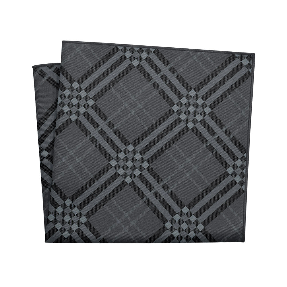 Cincy Plaid Pocket Square - 12" Square - Knotty Tie Co.