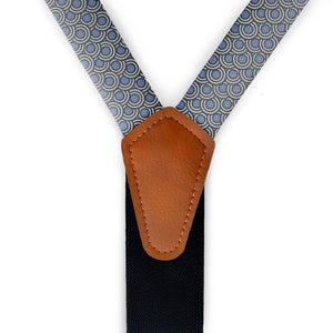 Circles Suspenders - Hardware and Strap - Knotty Tie Co.