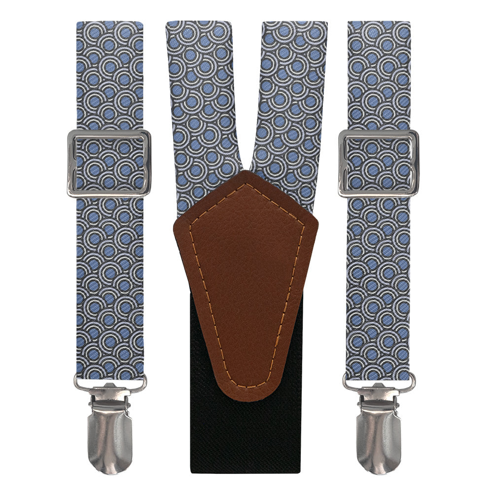 Circles Suspenders - Main View - Knotty Tie Co.