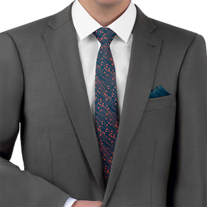 Custom Circuit 1 Logo Tie - Suit - Knotty Tie Co.