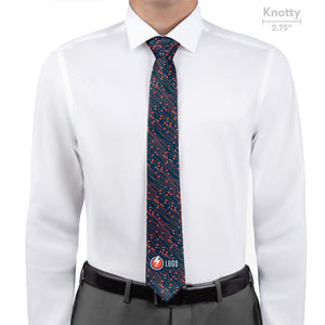 Custom Circuit 1 Logo Tie - Knotty - Knotty Tie Co.