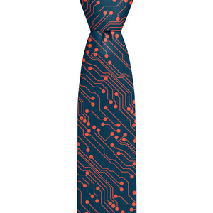 Custom Circuit 1 Logo Tie - Knot - Knotty Tie Co.