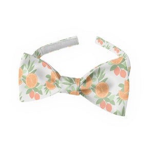 Citrus Blossom Floral Bow Tie - Baby Pre-Tied 9.5-12.5" - Knotty Tie Co.