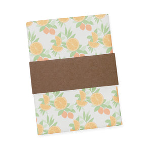 Citrus Blossom Floral Pocket Square - Packaging - Knotty Tie Co.