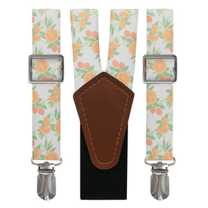 Citrus Blossom Floral Suspenders - Main View - Knotty Tie Co.