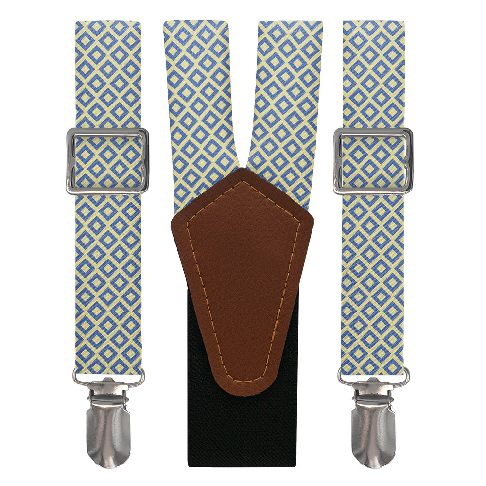 Clancy Geometric Suspenders - Main View - Knotty Tie Co.