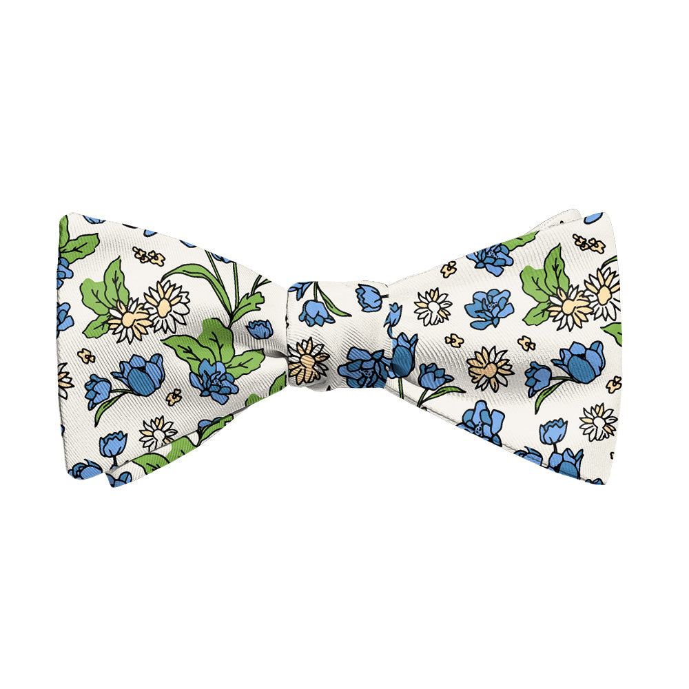 Clara Floral Bow Tie - Adult Extra-Long Self-Tie 18-21" - Knotty Tie Co.