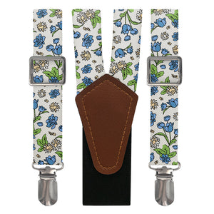 Clara Floral Suspenders - Main View - Knotty Tie Co.