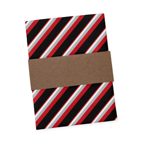 Clarke Stripe Pocket Square - Packaging - Knotty Tie Co.