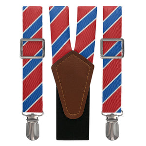 Clarkson Stripe Suspenders - Main View - Knotty Tie Co.