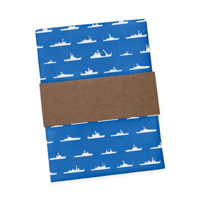 Coast Guard Fleet Pocket Square - Packaging - Knotty Tie Co.