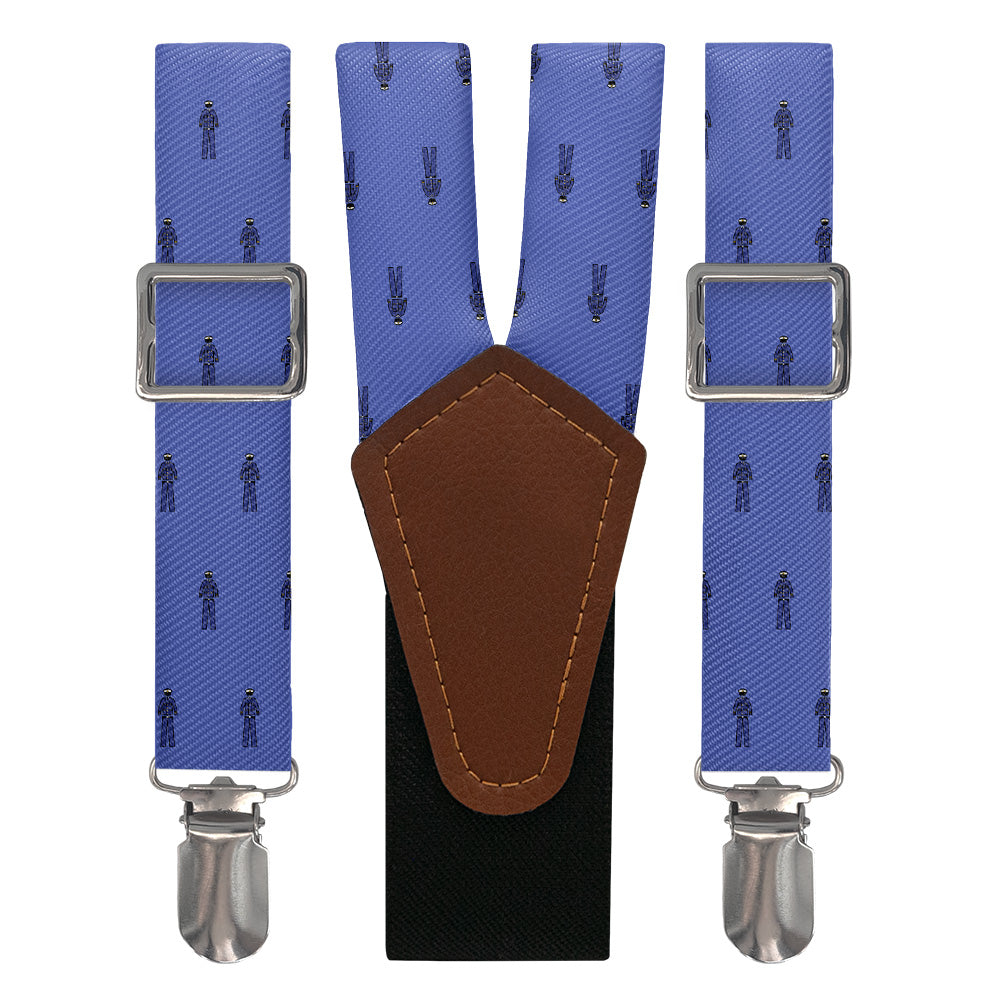 Coast Guard Garb Suspenders - Main View - Knotty Tie Co.