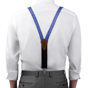 Coast Guard Garb Suspenders - On Model Front View - Knotty Tie Co.