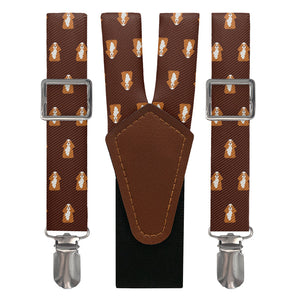 Cocker Spaniel Suspenders - Main View - Knotty Tie Co.