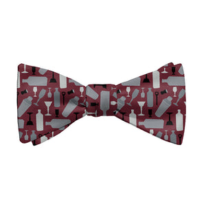 Cocktail Bow Tie - Adult Extra-Long Self-Tie 18-21" - Knotty Tie Co.