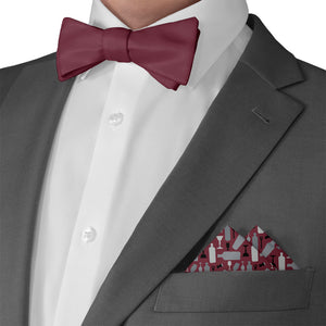 Cocktail Pocket Square - Matching Bow Tie - Knotty Tie Co.