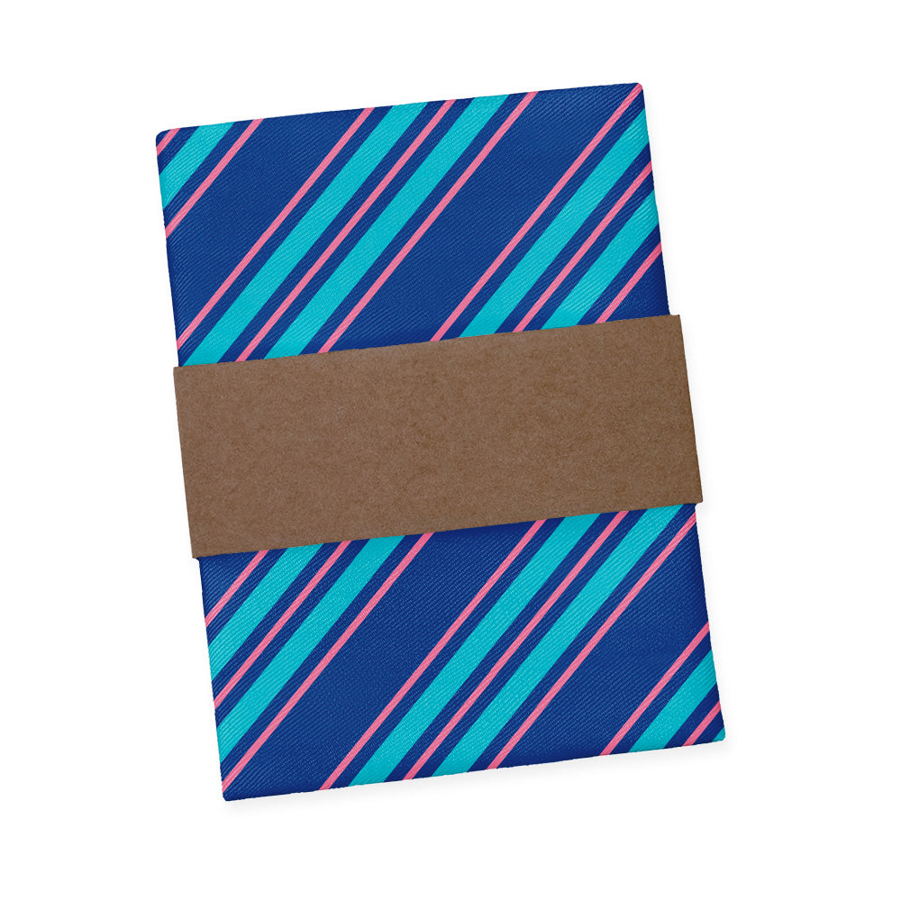 Colfax Stripe Pocket Square - Packaging - Knotty Tie Co.