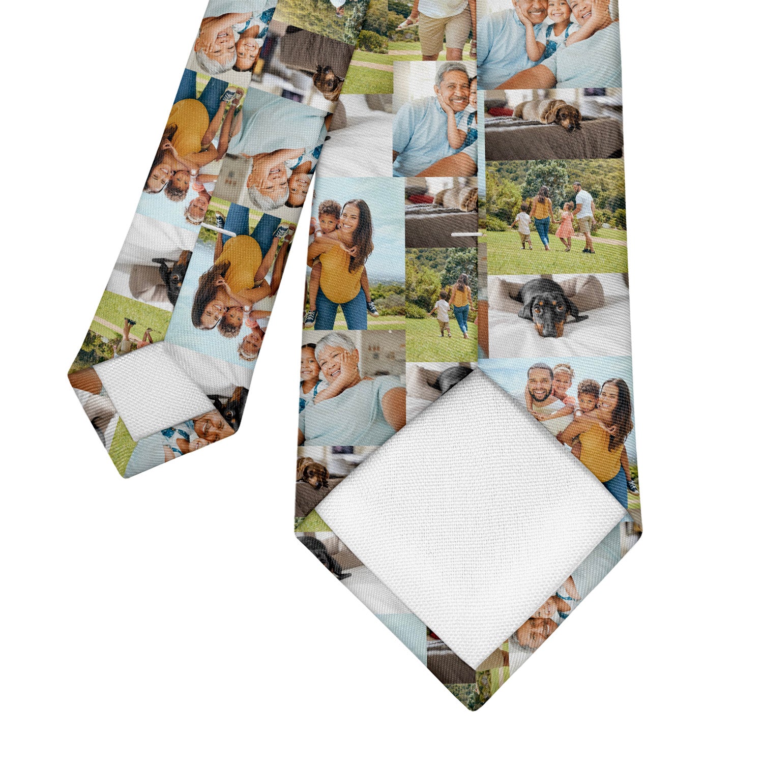 Custom Collage Photo Tie - Tipping - Knotty Tie Co.