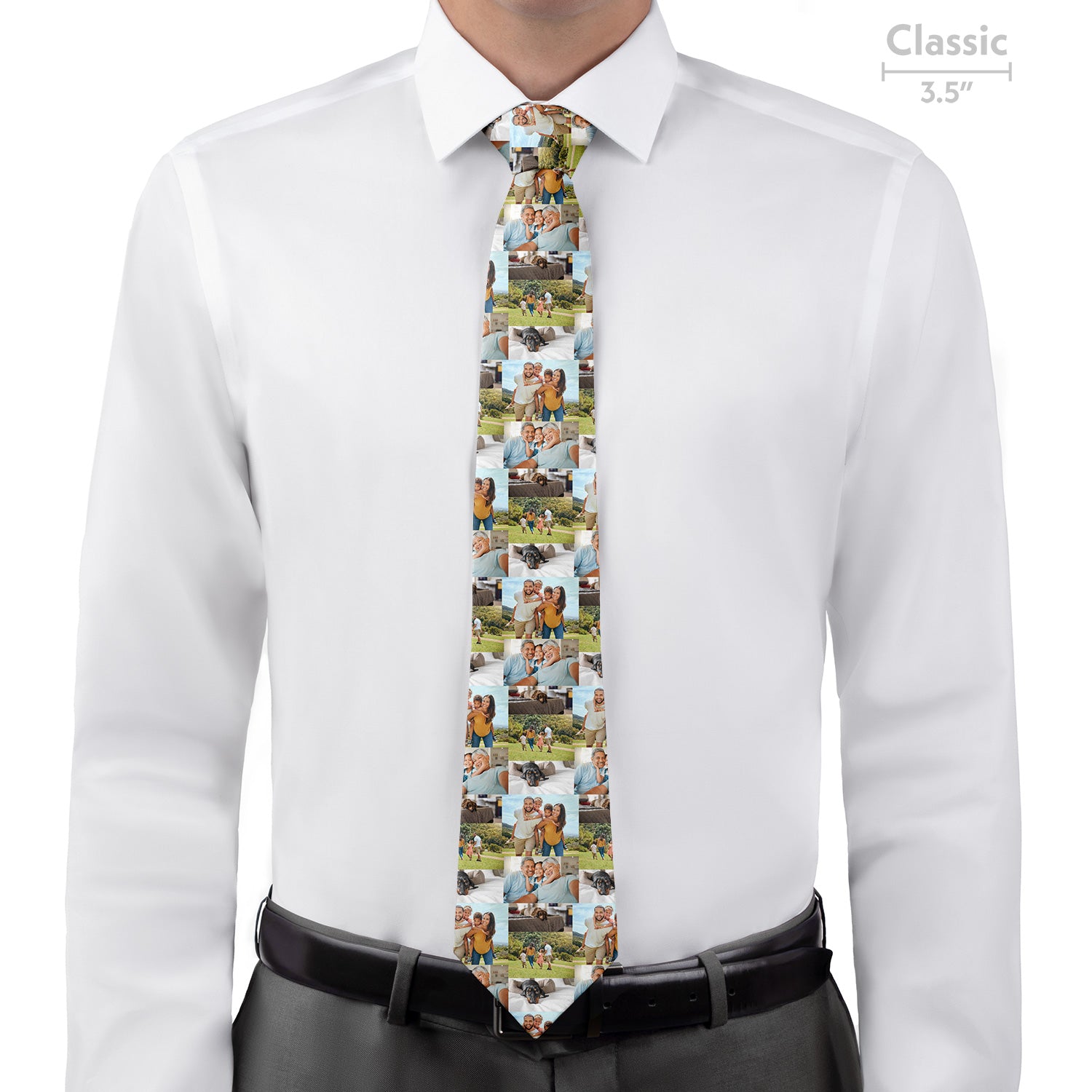 Custom Collage Photo Tie - Classic - Knotty Tie Co.