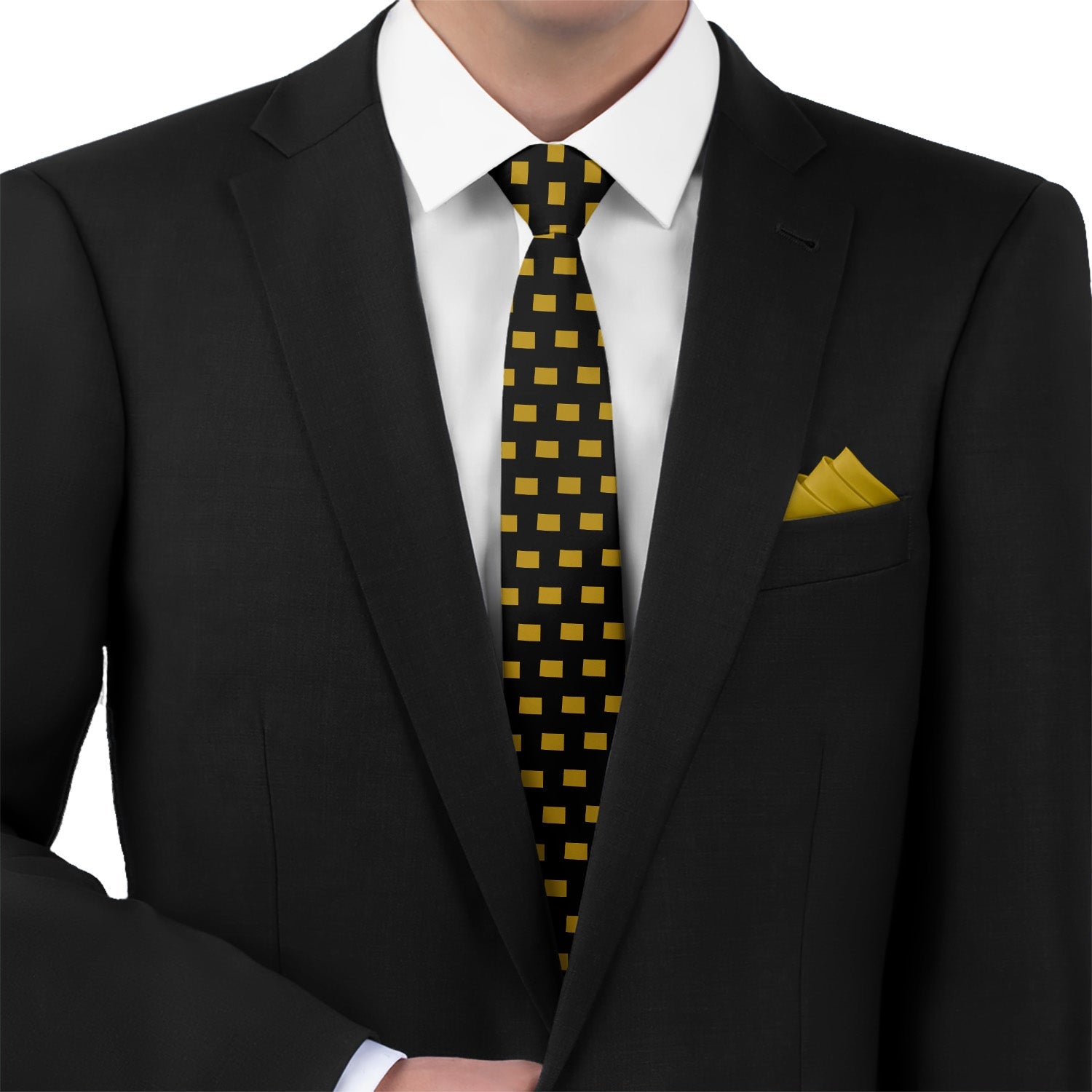 Colorado State Outline Necktie - Matching Pocket Square - Knotty Tie Co.