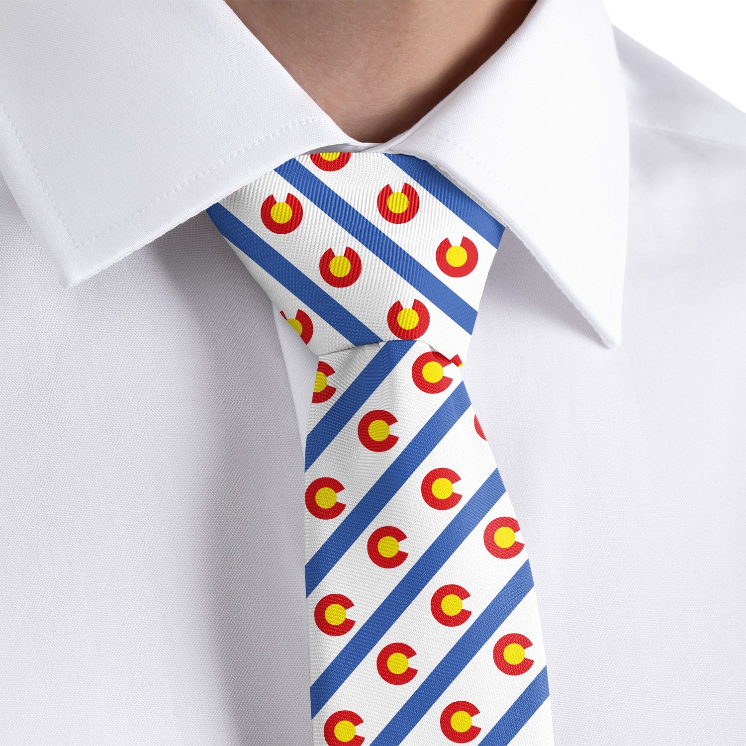Colorado Stripe Necktie - Dress Shirt - Knotty Tie Co.