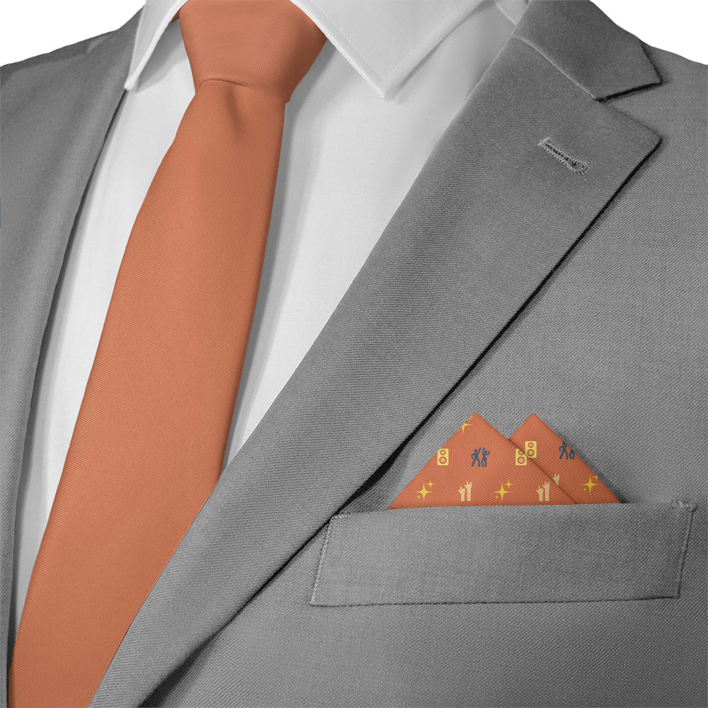 Concerts With Friends Pocket Square - 12" Square - Knotty Tie Co.