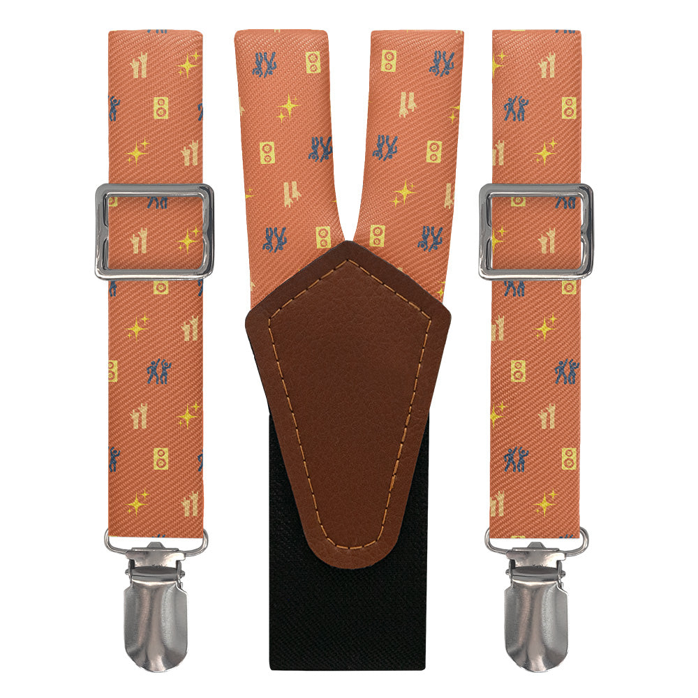 Concerts With Friends Suspenders - Main View - Knotty Tie Co.