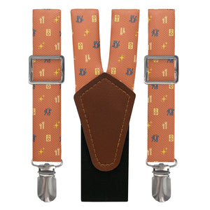 Concerts With Friends Suspenders - Main View - Knotty Tie Co.