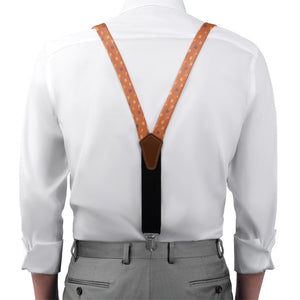 Concerts With Friends Suspenders - On Model Front View - Knotty Tie Co.