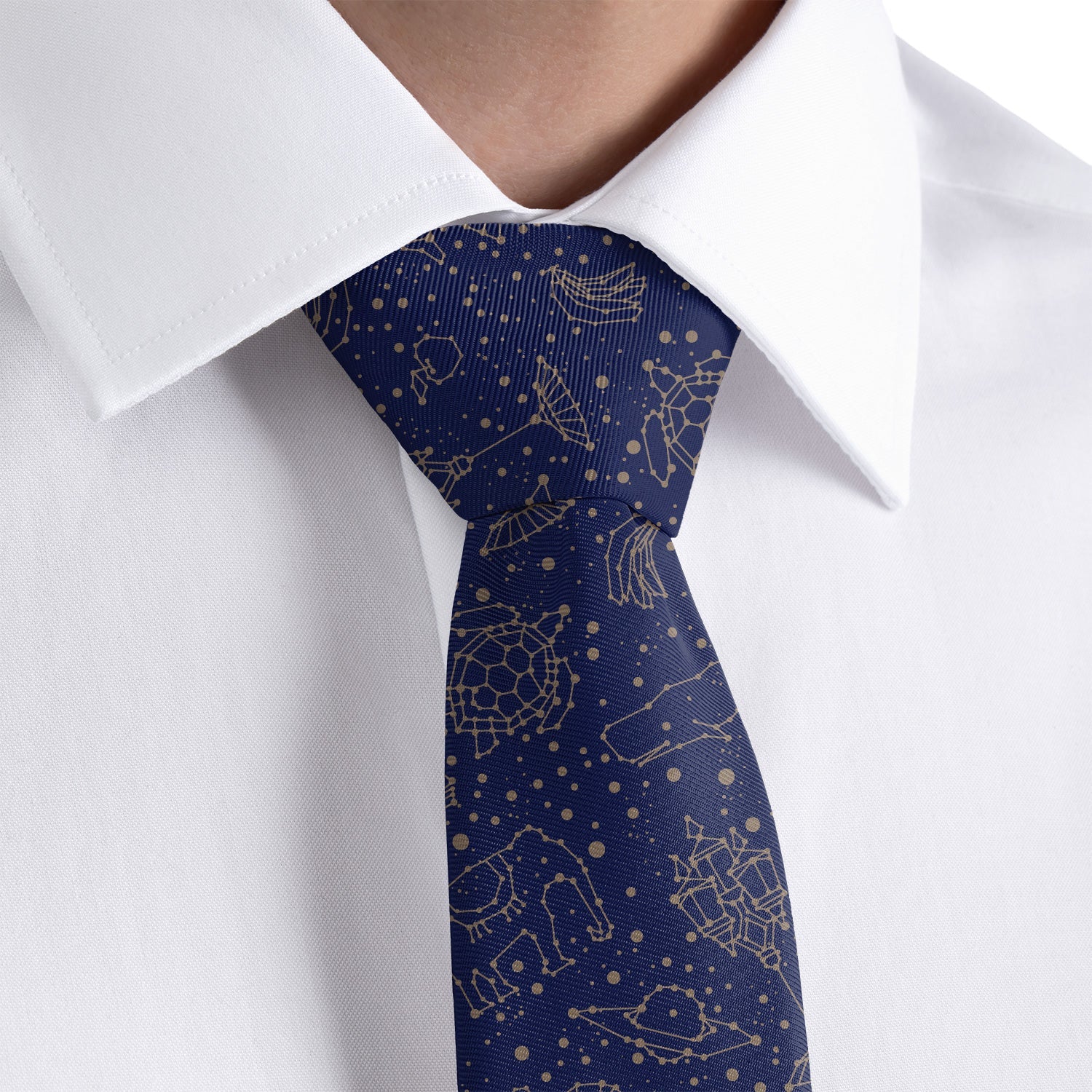 Constellation Necktie - Dress Shirt - Knotty Tie Co.