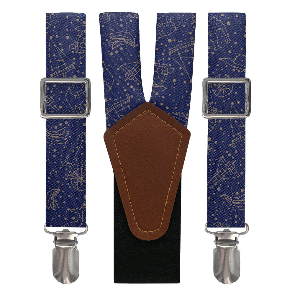 Constellation Suspenders - Main View - Knotty Tie Co.