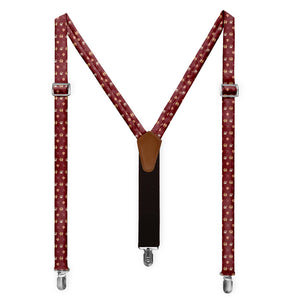 Cooking With Friends Suspenders - Full Front View - Knotty Tie Co.