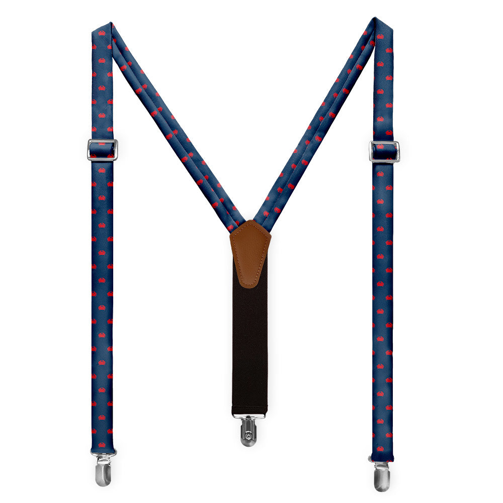 Crabby Suspenders - Full Front View - Knotty Tie Co.