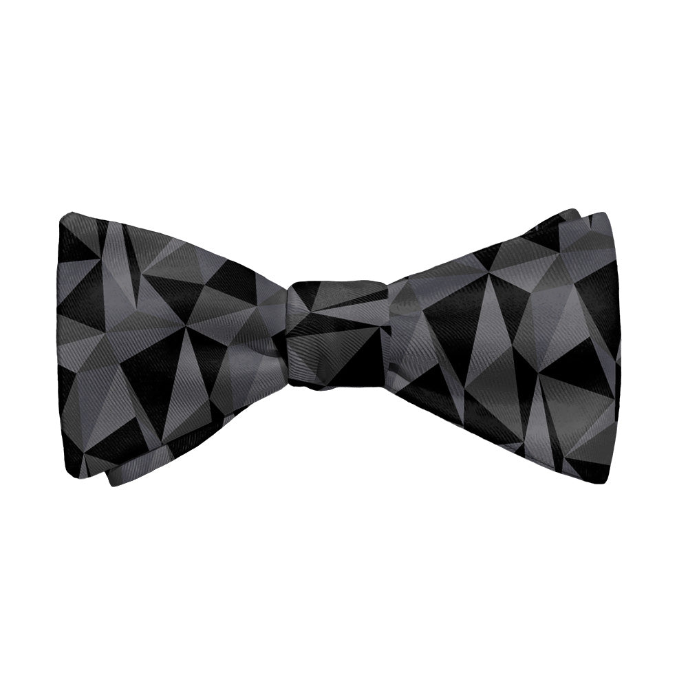 Crag Geometric Bow Tie - Adult Extra-Long Self-Tie 18-21" - Knotty Tie Co.