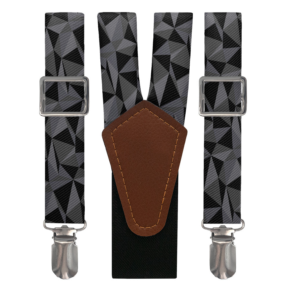 Crag Geometric Suspenders - Main View - Knotty Tie Co.