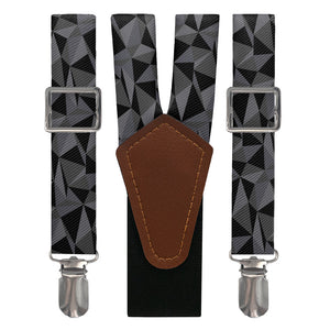 Crag Geometric Suspenders - Main View - Knotty Tie Co.