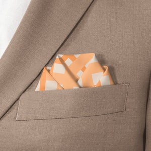 Crawford Plaid Pocket Square - Scalloped Fold - Knotty Tie Co.