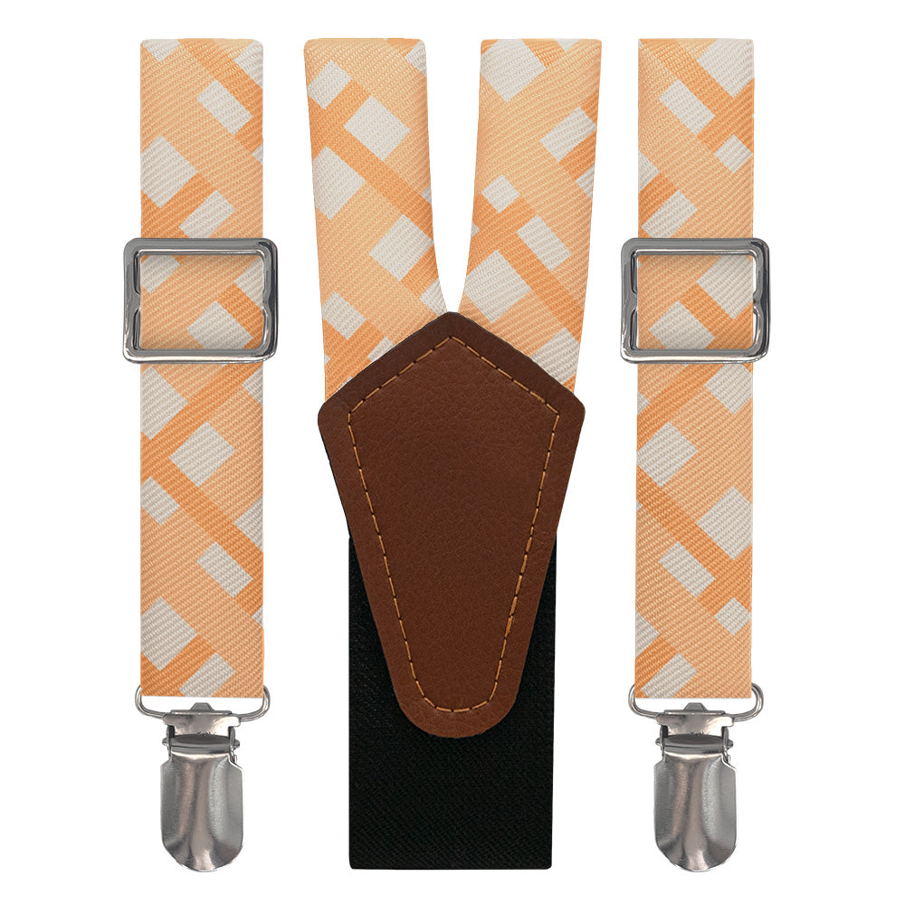 Crawford Plaid Suspenders - Main View - Knotty Tie Co.