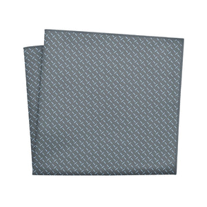 Crisscross Geometric Pocket Square - 12" Square - Knotty Tie Co.