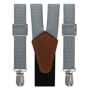 Crisscross Geometric Suspenders - Main View - Knotty Tie Co.