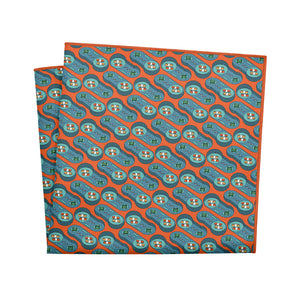 Ctrl Pocket Square - 12" Square - Knotty Tie Co.