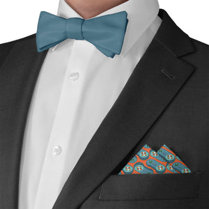 Ctrl Pocket Square - Matching Bow Tie - Knotty Tie Co.