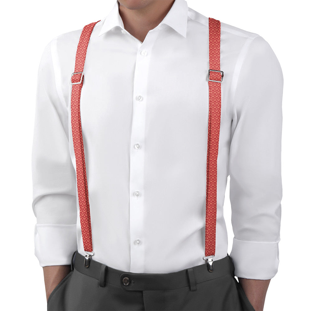 Dante Geometric Suspenders - Main View - Knotty Tie Co.