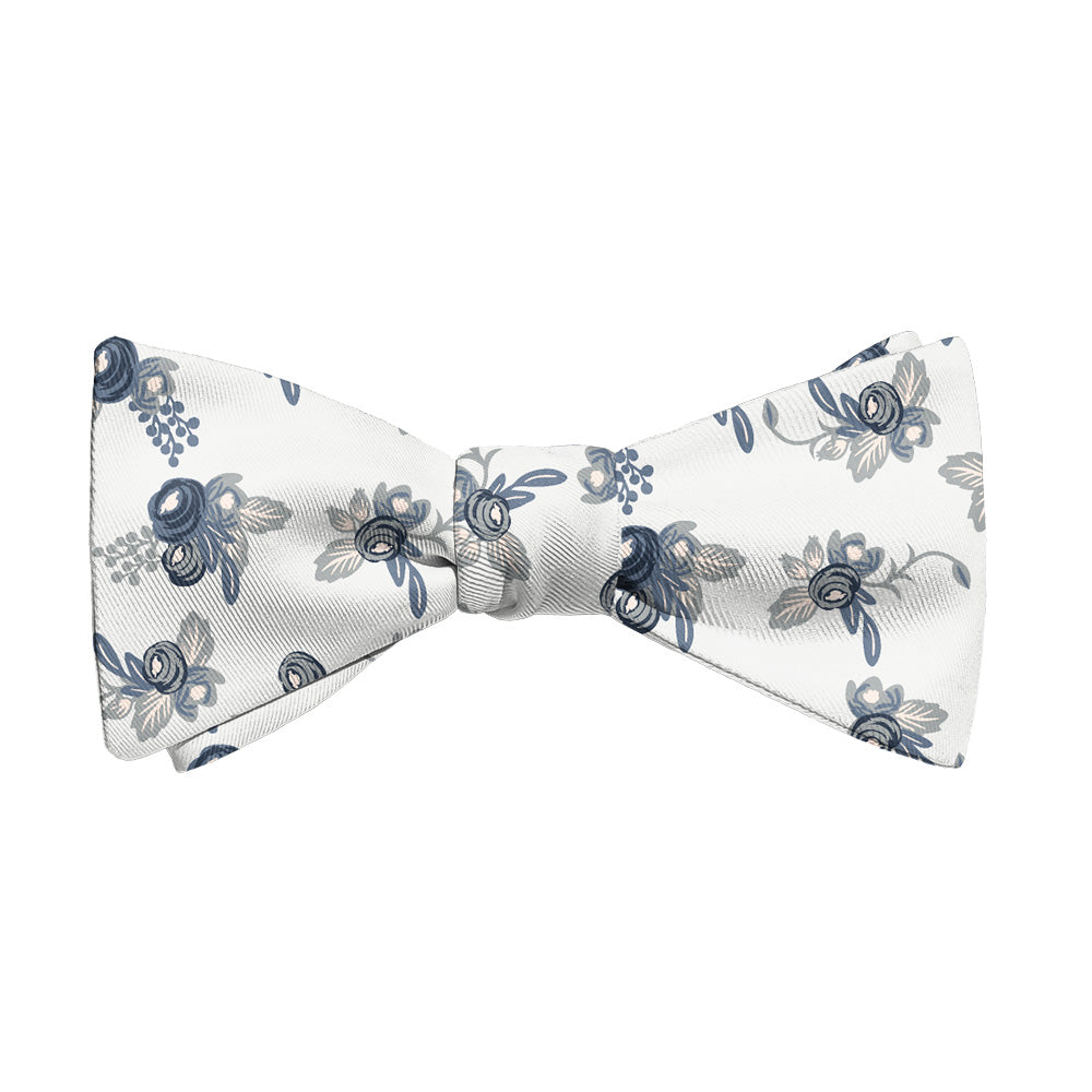 Dayton Floral Bow Tie - Adult Extra-Long Self-Tie 18-21" - Knotty Tie Co.