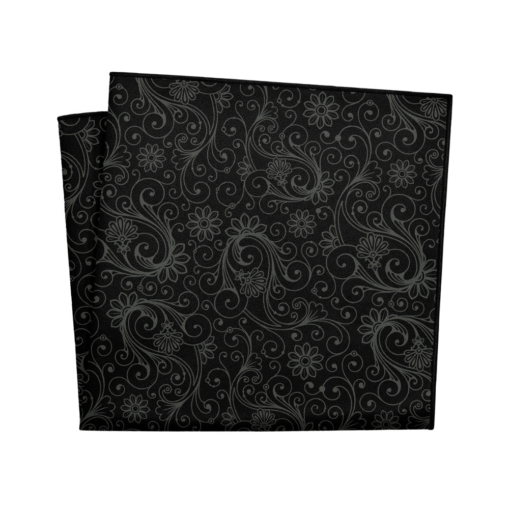 Decadence Paisley Pocket Square - 12" Square - Knotty Tie Co.