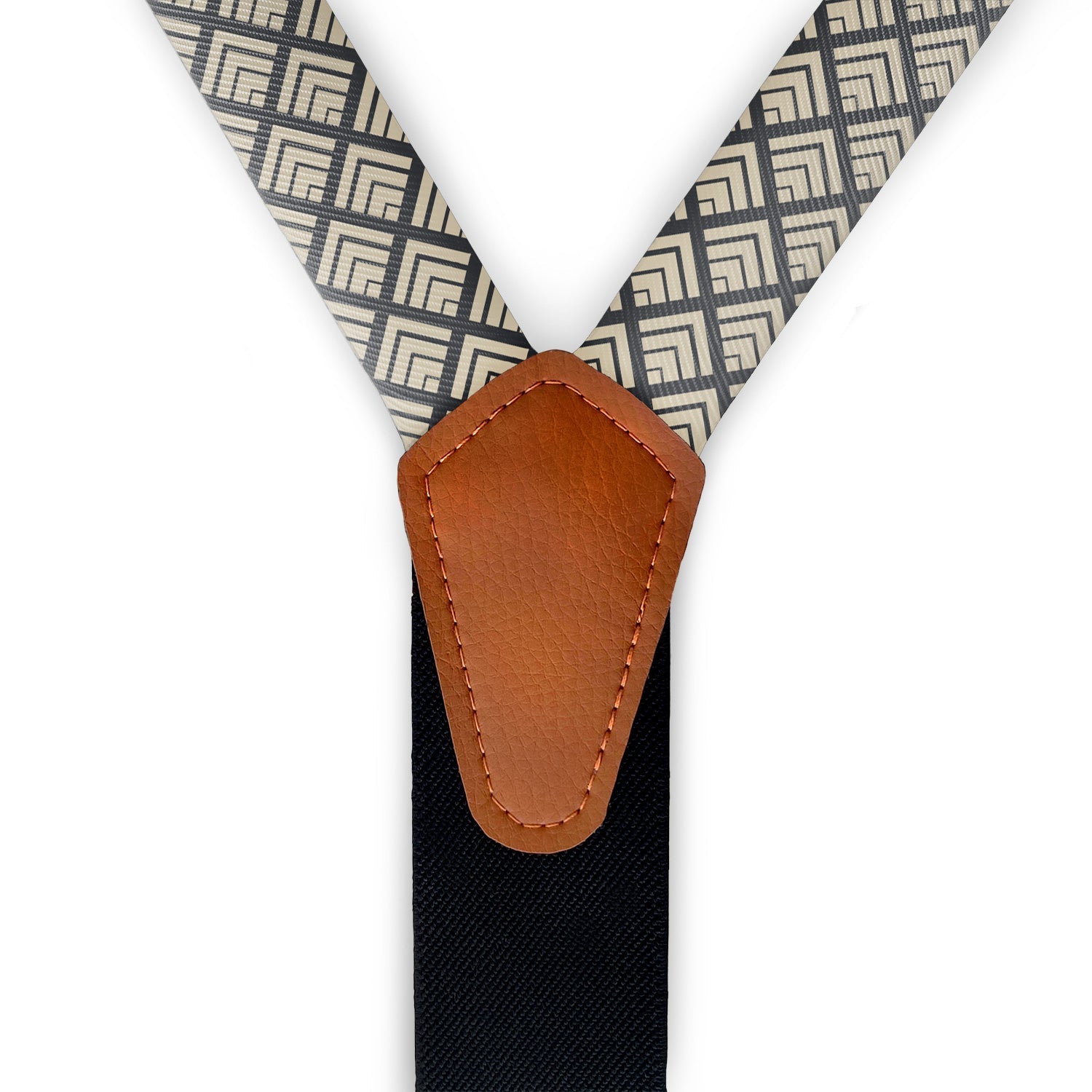 Deco Mites Suspenders - Full Front View - Knotty Tie Co.