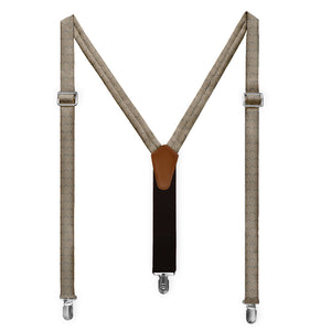 Deco Curves Suspenders - Full Front View - Knotty Tie Co.