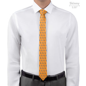 Delaware State Outline Necktie - Skinny 2.25" -  - Knotty Tie Co.