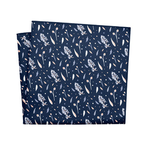 Delicate Floral Pocket Square - 12" Square - Knotty Tie Co.