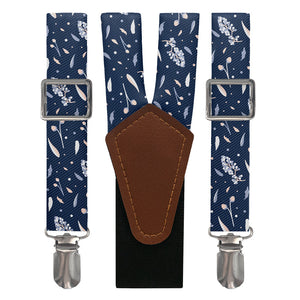 Delicate Floral Suspenders - Main View - Knotty Tie Co.